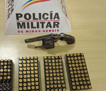 Homem é preso por porte ilegal de arma e munições em Ipatinga