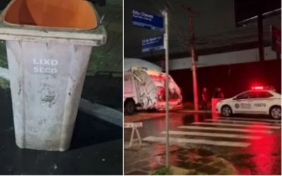 Mulher nua achada em lixeira: polícia prende suspeitos e coleta imagens