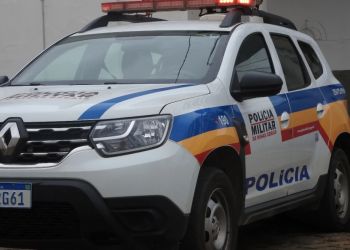 Homem é preso após atacar viatura e tentar fugir em São José do Goiabal