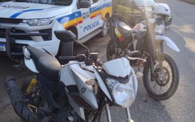 Motocicleta furtada é encontrada em trilha de Ipatinga após ação conjunta