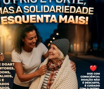 Campanha do Agasalho arrecada roupas e cobertores em Ipatinga
