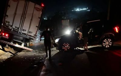 Motociclista morre após colisão com caminhão na BR-381 em Jaguaraçu