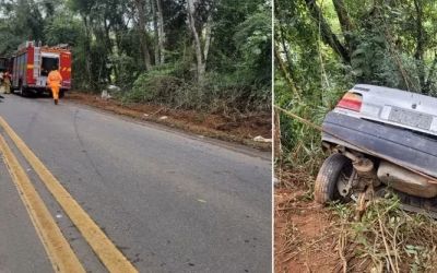Motorista que saiu de Ipatinga morre em acidente na MGC-120 em São Pedro do Suaçuí