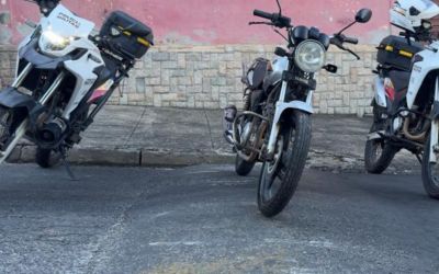 Motocicleta furtada é recuperada pela PM durante Operação Natalina em Ponte Nova