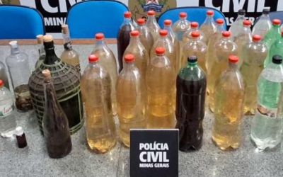  Operação Baco apreende bebidas irregulares em Itabira