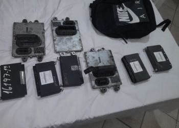 Dupla é presa em Ipatinga por invadir garagem e furtar módulos de ônibus