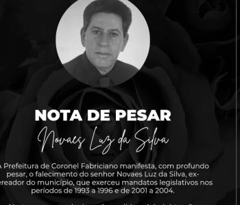 Morre ex-vereador de Fabriciano; cidade decreta luto oficial de três dias