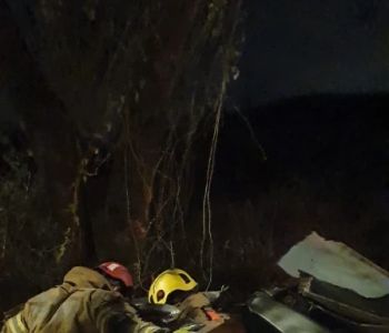  Três pessoas morrem após carro bater em árvore em Coronel Fabriciano