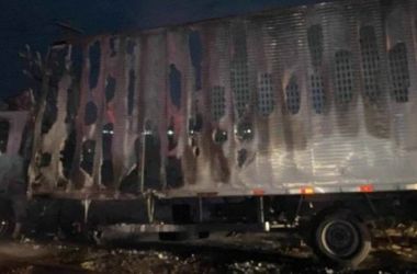 Mistério na BR-050: corpo coberto com cal é encontrado perto de caminhão incendiado