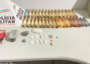 Dois homens são presos por tráfico após polícia encontrar drogas debaixo do fogão e descobrir vendas por aplicativo em Marilac