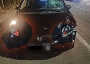 Homem morre após ser atingido por carro ao atravessar a BR-458, em Ipatinga