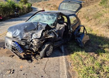 Acidente na LMG-820 deixa quatro vítimas em São Domingos do Prata