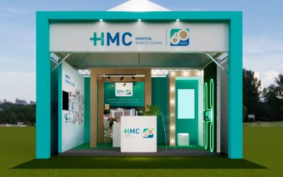 Hospital Márcio Cunha celebra 60 anos com estande interativo na Expo Usipa 2025