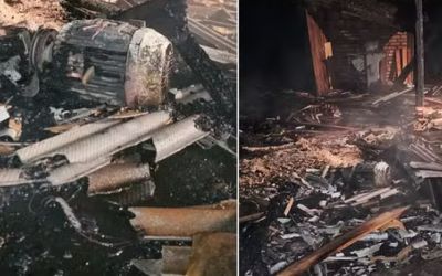  Incêndio atinge fábrica de móveis em Piedade de Caratinga