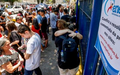  Enem 2025: 73% dos inscritos fazem prova no 1º dia