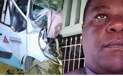 Identificado o motorista da van de Timóteo que se envolveu em acidente com ônibus da Gontijo