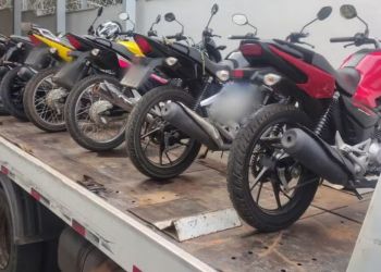 Dez motos são apreendidas durante operação 'Zero Grau' em Inhapim e Governador Valadares