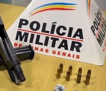Homem é preso com arma e drogas após denúncia de ameaça de morte em Ipatinga