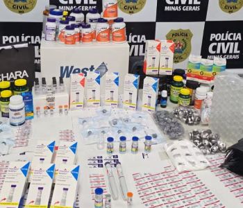 Polícia fecha laboratório clandestino de medicamentos para emagrecer em BH