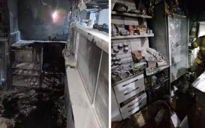Incêndio atinge lanchonete dentro de rodoviária em Manhuaçu