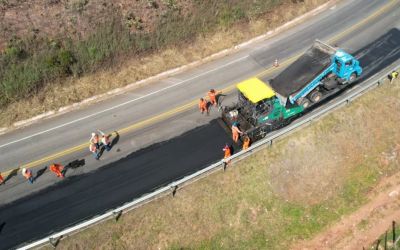 Veja os pontos de parada nas obras da BR-381