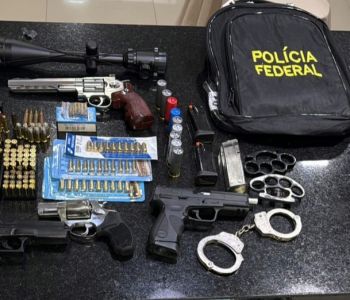 PF faz Operação Scutum 3 em MG e mira grupo ligado a armas e tráfico internacional